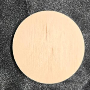 Fa talizmán alap kulcskarika nélkül átmérője: 6 mm, vastagsága: 0,7 mm