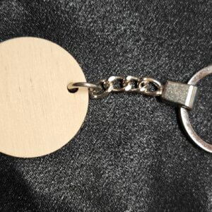 Fa talizmán alap kulcskarikával – átmérője – 3,6 mm