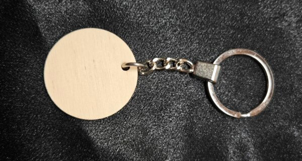 Fa talizmán alap kulcskarikával – átmérője – 3,6 mm